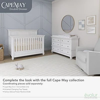 Evolur Signature Cape May Double Commode, Modèle #896-WW