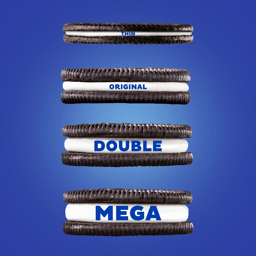 Oreo Double Stuf Chocolate Sandwich Cookies, 261 g