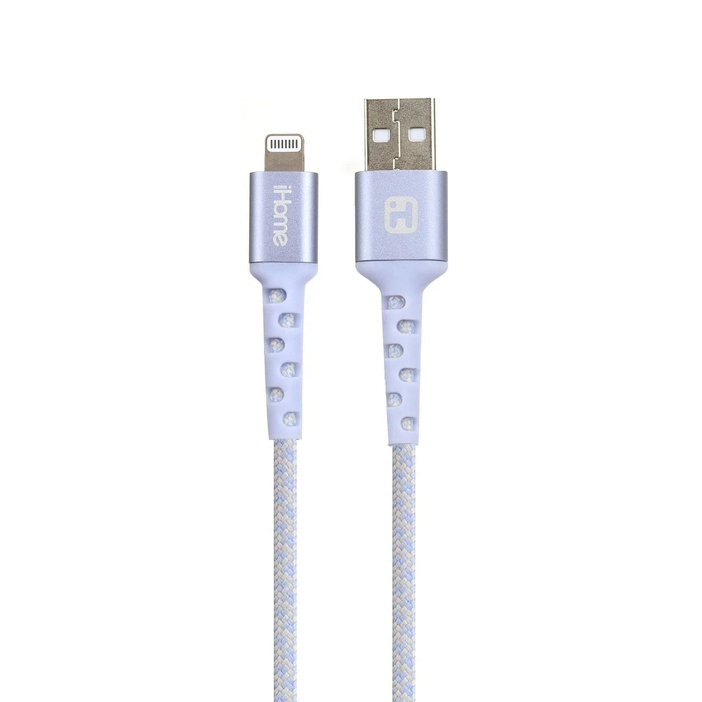 iHome 6FT Durastrain Lightning Cable, 6FT Lightning Cable