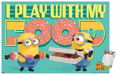 Illumination Despicable Me 4 - Donuts Wall Poster with Pushpins