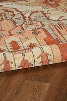 Great Zero Garron Ivory & Rust 8' x 10' Area Rug