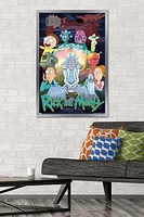 Rick And Morty - Season 4 Group Wall Poster, 14.725" x 22.375"