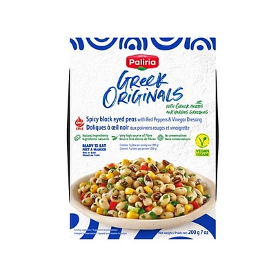 FR- HARICOTS NOIRS AUX POIVRONS ROUGES ET VINAIGRETTE Plat prêt à manger, peut-être réchauffé ou servi frais. Réfrigérer seulement après ouverture.