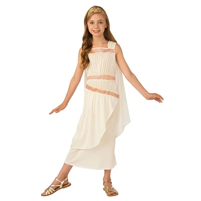 Déguisement Robe Grecque Glamour pour fille