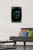Harry Potter - Slytherin Crest Magic Wall Poster, 22.375" x 34"