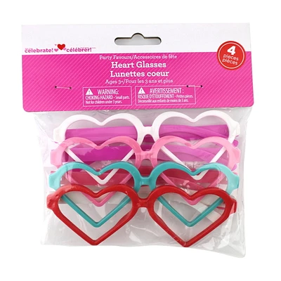 4 HEART GLASSES