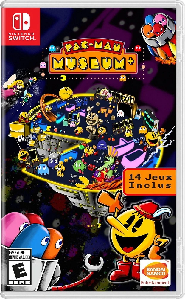 Jeu vidéo Pac-Man Museum + pour (Nintendo Switch) Commutateur Ninento