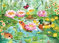 Buffalo Games - Le puzzle Explorer Puzzles - Life at the Pond - en 100 pièces