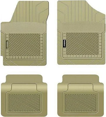 PantsSaver Custom Fit Car Floor Mats for Chevrolet Impala Limited 2014-2020 All Weather Protection (Beige)