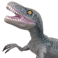 Adventure Force Grande figurine souple de dinosaure Raptor, bleu, conçue pour les 3 ans et plus
