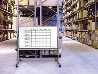 Luxor Tableau Blanc Magnétique Mobile 72" x 40"