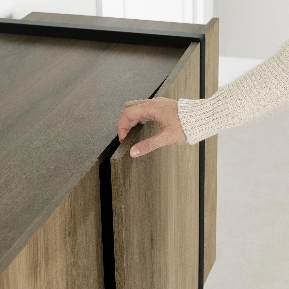 Buffet avec 2 portes de la collection Mezzy South Shore