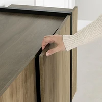 Buffet avec 2 portes de la collection Mezzy South Shore