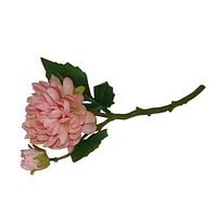 Tige de dahlia artificielle Lerman Decor Tige de dahlia rose unique