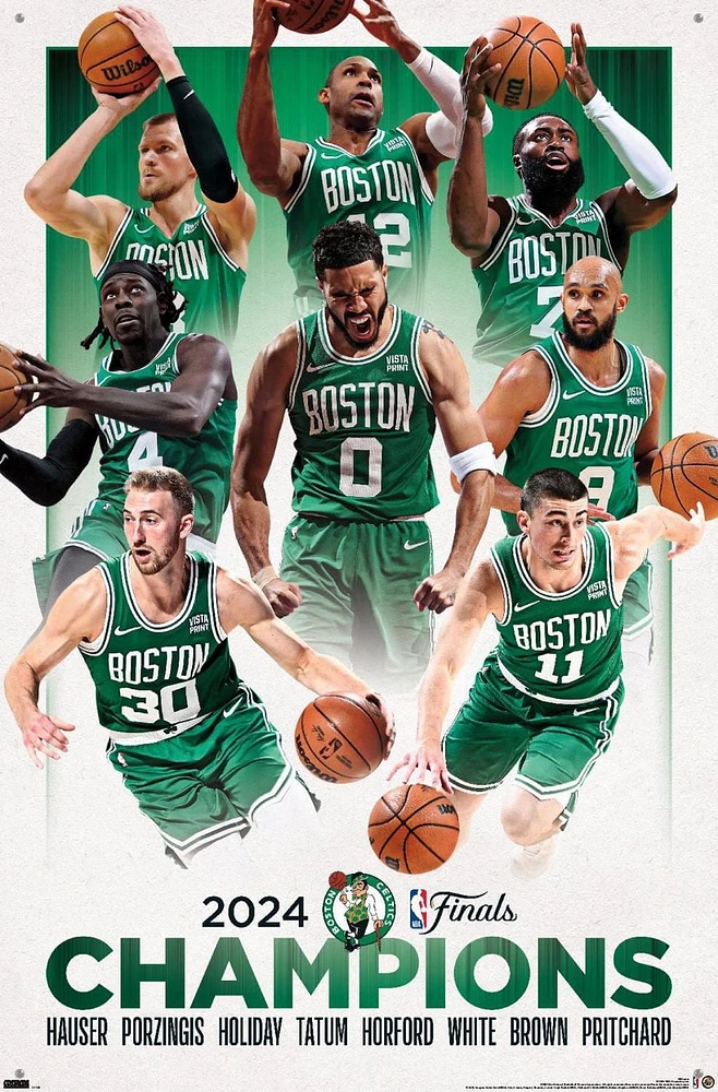 NBA Boston Celtics – Champions de la finale NBA 2024