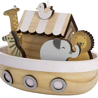 Décoration Hallmark de Noël (Arche de Noé, Signature, en bois)