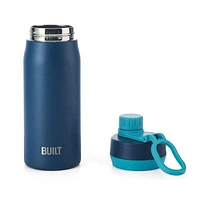 Built NY Cascade 16oz Chug Bottle - Blue, Kids Water Bottle, Blue