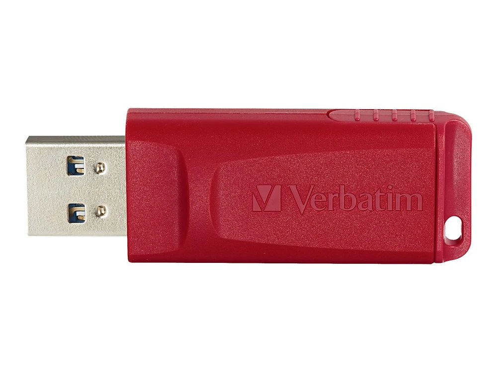 VERBATIM 8GB Store 'n' Go USB Flash Drive - 3pk - Red, Green, Blue