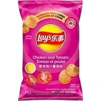 Lay's Chicken and Tomato Flavoured Potato Chips, 200 g.