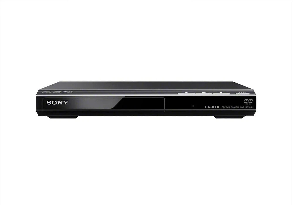 Lecteur DVD à interpolation 1080p DVPSR510H SONY Lecteur DVD Sony au design ultra-compact