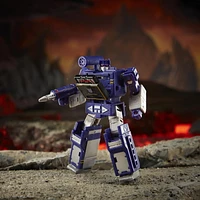 Transformers Generations War for Cybertron: Kingdom, figurine WFC-K21 Soundwave classe Origine, pour enfants, à partir de 8 ans, 8,5 cm