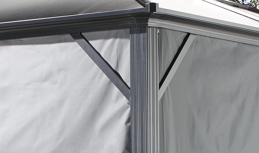 Sojag Meridien Gazebo Privacy Curtains