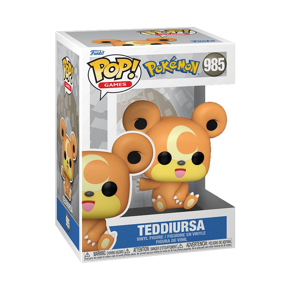Funko Pop! Games: Pokemon - Teddiursa Vinyl Figure