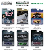 Jouet véhicules moulés 1:64 Série 20 de la collection Hollywood par GreenLight