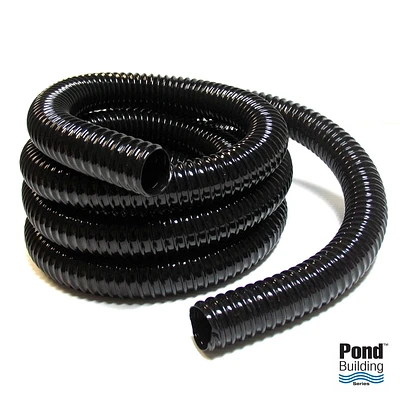 Angelo Décor Tuyau renforcé pour bassin de 5 m et 38mm diamètre intérieur « Anti-nud », noir