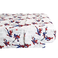 Ensemble de literie 5 pièces pour lit double Marvel Spiderman