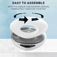 Instachew Purechew Mix 5-Meal Automatic Pet Feeder, Dry & Wet Food Automatic Cat Feeder