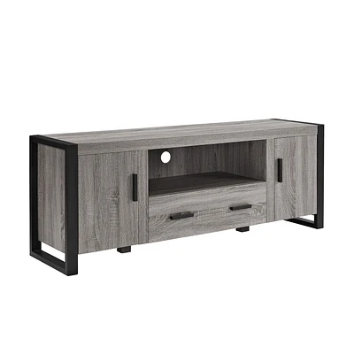 Manor Park Modern Industrial TV Stand - Multiple Finishes