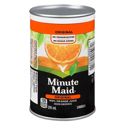 Jus d’orange Minute Maid, boîte surgelée de 295 ml 295 x ml