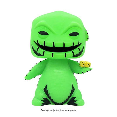 Funko Pop! Disney: The Nightmare Before Christmas "Blacklight" - Oogie Figurine En Vinyle