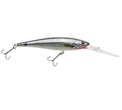 Berkley FFMN7D-HDSTS Flicker Minnow Deep 7 HD, Pro Design, Size, Profile, Dives Deep 14-17' sz 8 Fusion 19 hooks, 1/4oz, HD Spottail Shiner, Flicker Minnow Deep 7 HD Spottail Shiner