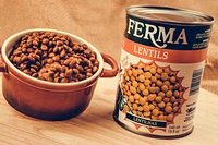 Ferma Green Lentils, sell quantity 540ml