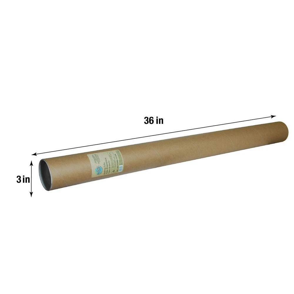 Tube d'expédition Earth Hugger 3 x 36 pouces, paquet de 12
