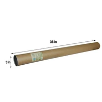 Tube d'expédition Earth Hugger 3 x 36 pouces, paquet de 12