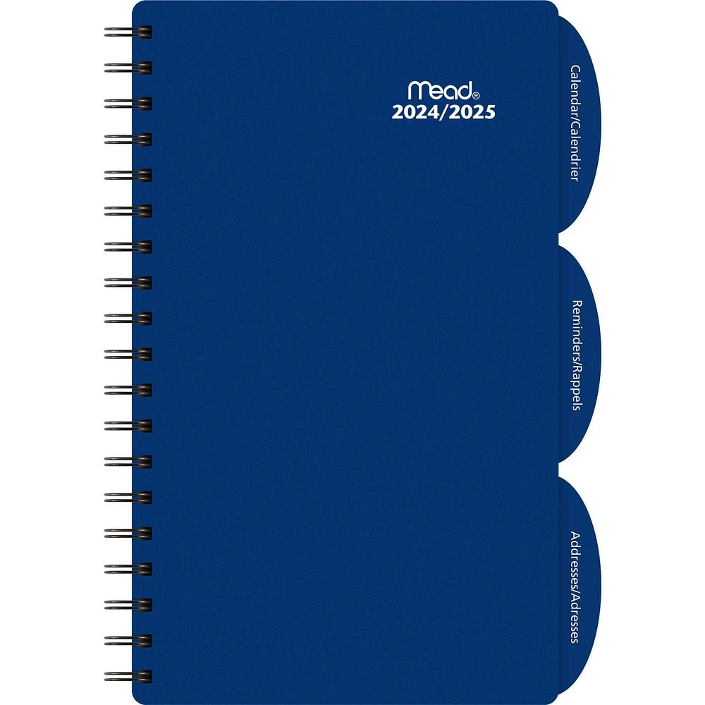 Planificateur poly hebdomadaire/mensuel Mead Pocket 2025 Planificateur