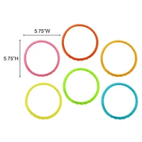 Play Day Dive Rings Six Pack Summer Time Pool Fun Ages 3+