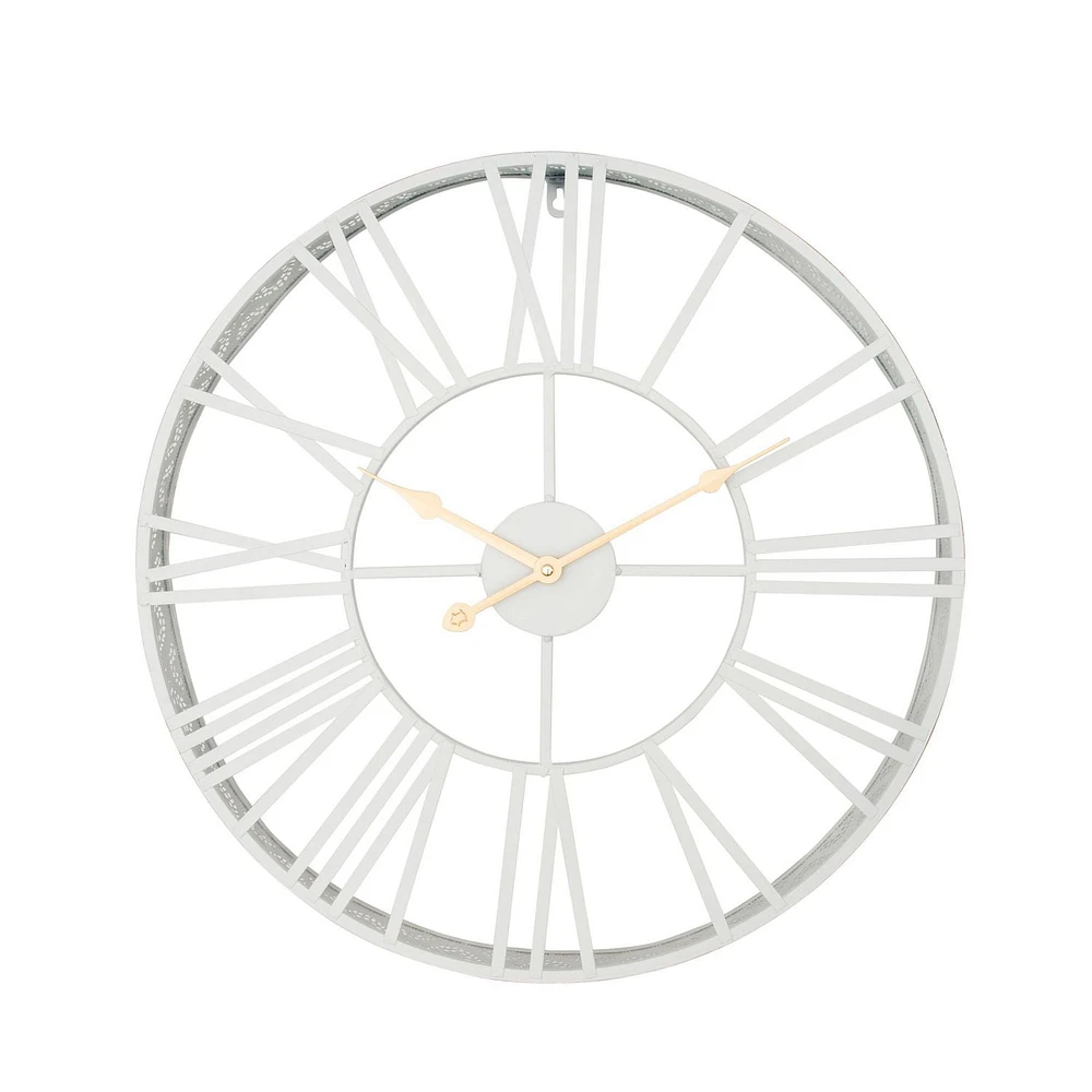 DESIGNER METAL CLOCK 20"