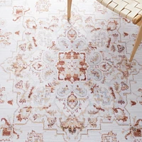 SAFAVIEH Tucson Rosario Traditional Machine Washable Area Rug