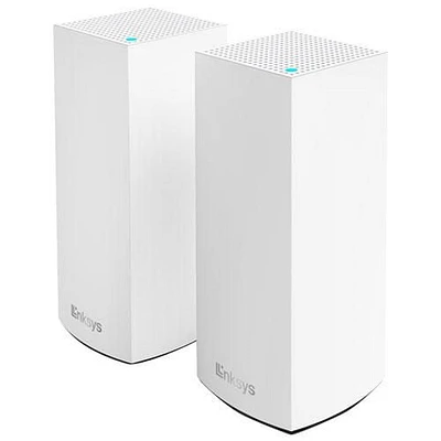 Système Wi-Fi 6 maillé pour toute la maison Linksys Atlas AX3000 (MX2002-CA) - Paquet de 2 Wi-Fi maillé dans toute la maison