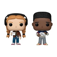 Funko Pop! Television: Stranger Things - Max Mayfield & Lucas Sinclair 2-Pack Vinyl Figures