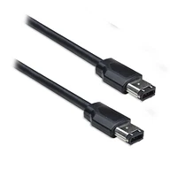 BlueDiamond Câble Firewire 6 pin vers 6 pin - 10 pieds, Noir