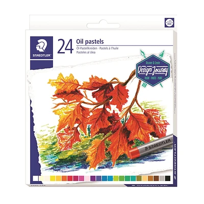 Staedtler pastel à l'huile, Lot de 12 couleurs 24 pastels à l'huile Staedtler