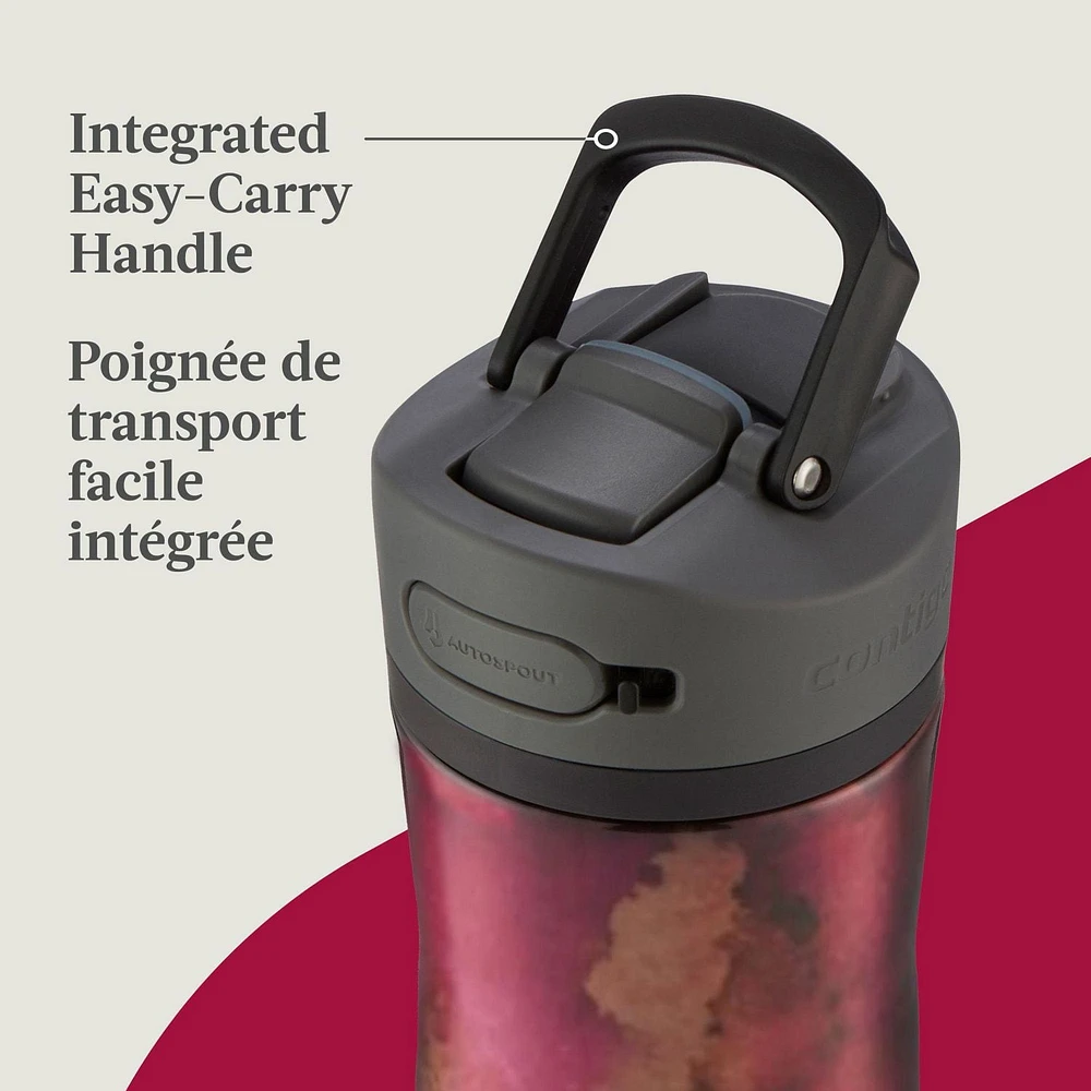 Contigo Ashland Chill 2.0 Stainless Steel Water Bottle with AUTOSPOUT Lid, BPA-Free, 24 oz (709 mL)