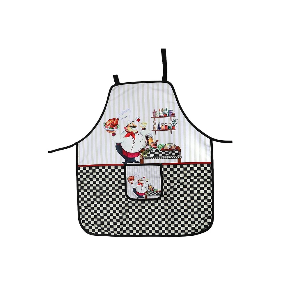 Tablier Avec Poche (Chef De Service) - Ensemble De 2
