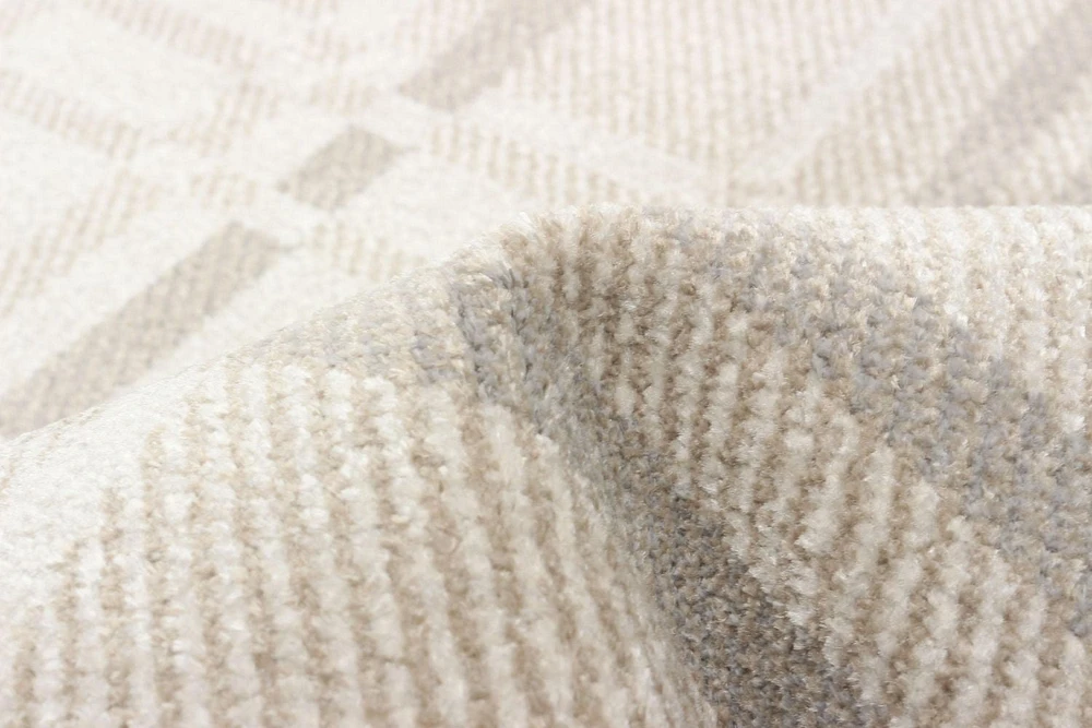 Tapis Lavable ECARPET à Carreaux pour Chambre, Salon, Chambre d'Enfant, Couloir