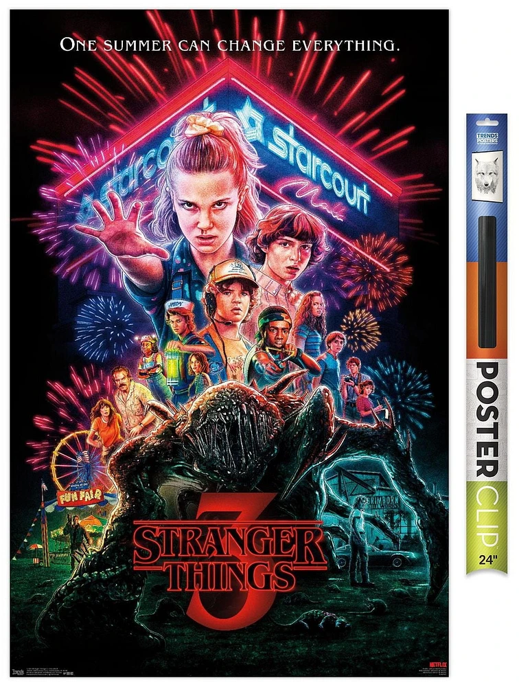 Netflix Stranger Things: Season 3 - One Sheet Wall Poster